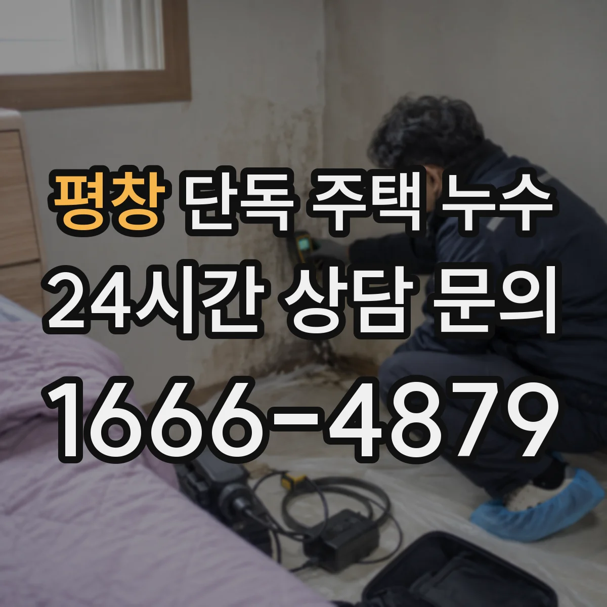 평창 단독 주택 누수 욕실 배수 주변의 반복되는 물기 점검