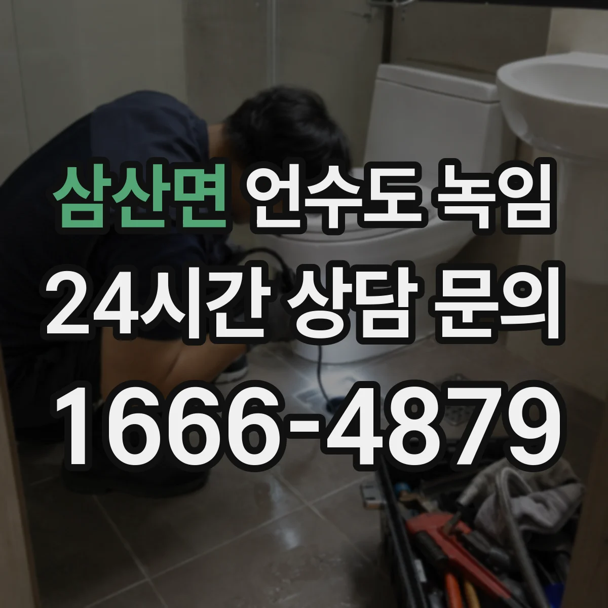 삼산면 언수도 녹임