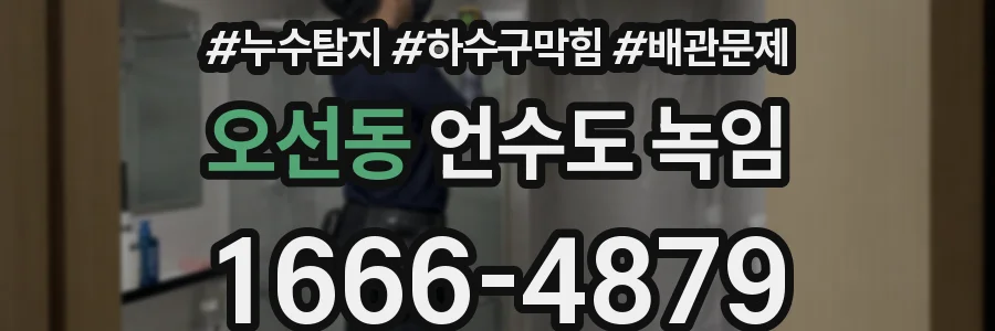 오선동 언수도 녹임