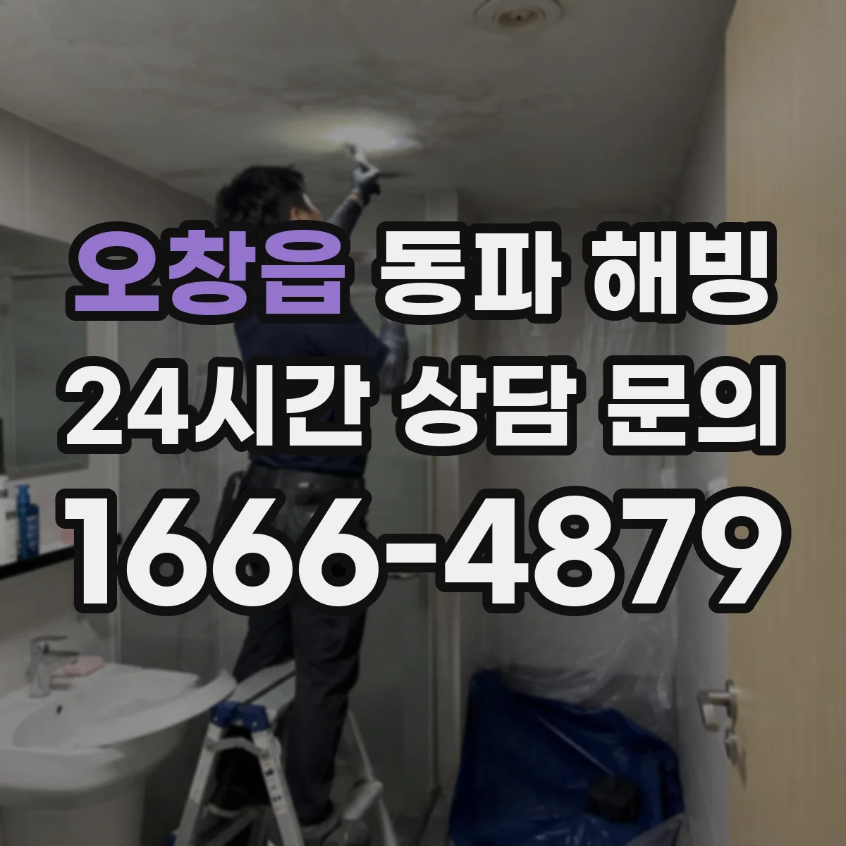 오창읍 동파 해빙