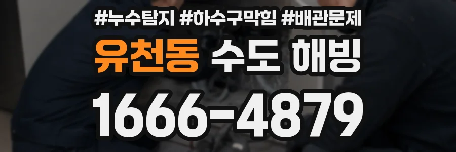 유천동 수도 해빙