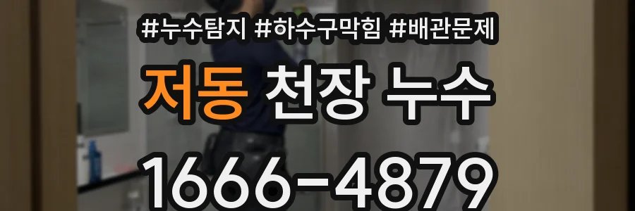 저동 천장 누수
