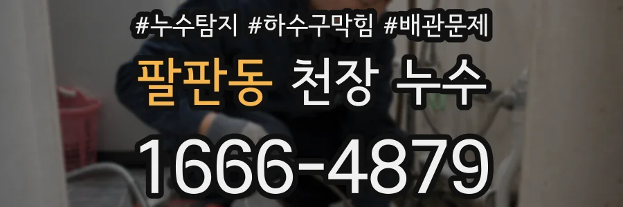 팔판동 천장 누수