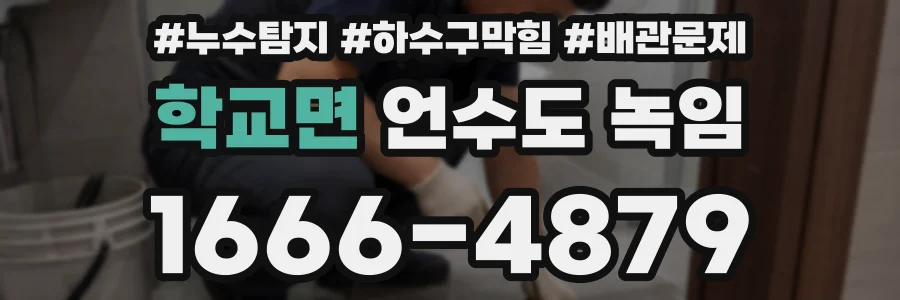 학교면 언수도 녹임