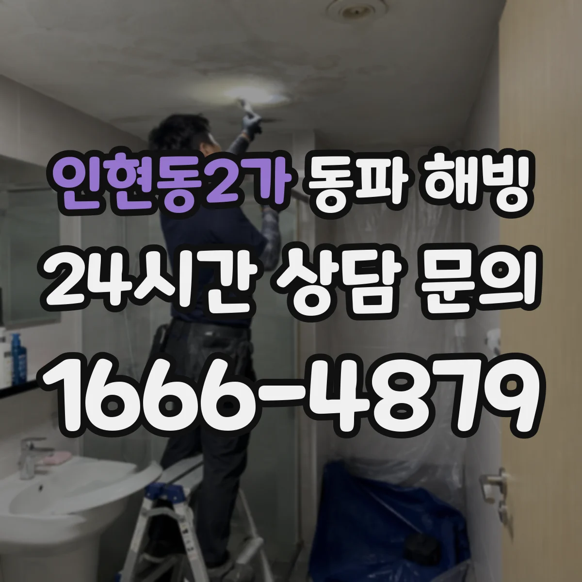 인현동2가 동파 해빙
