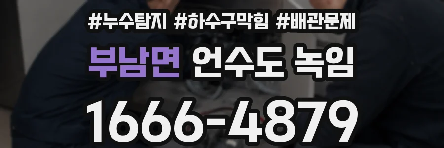 부남면 언수도 녹임