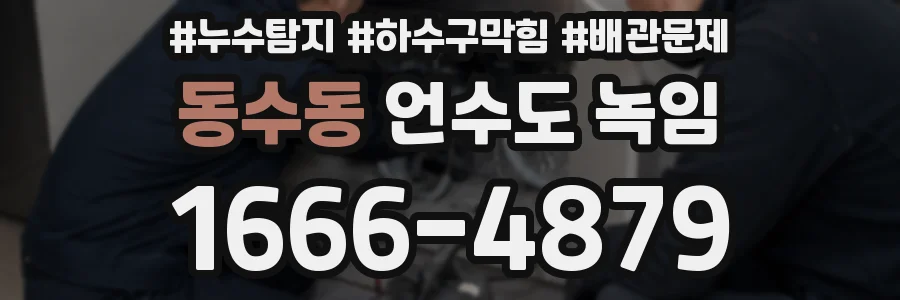 동수동 언수도 녹임