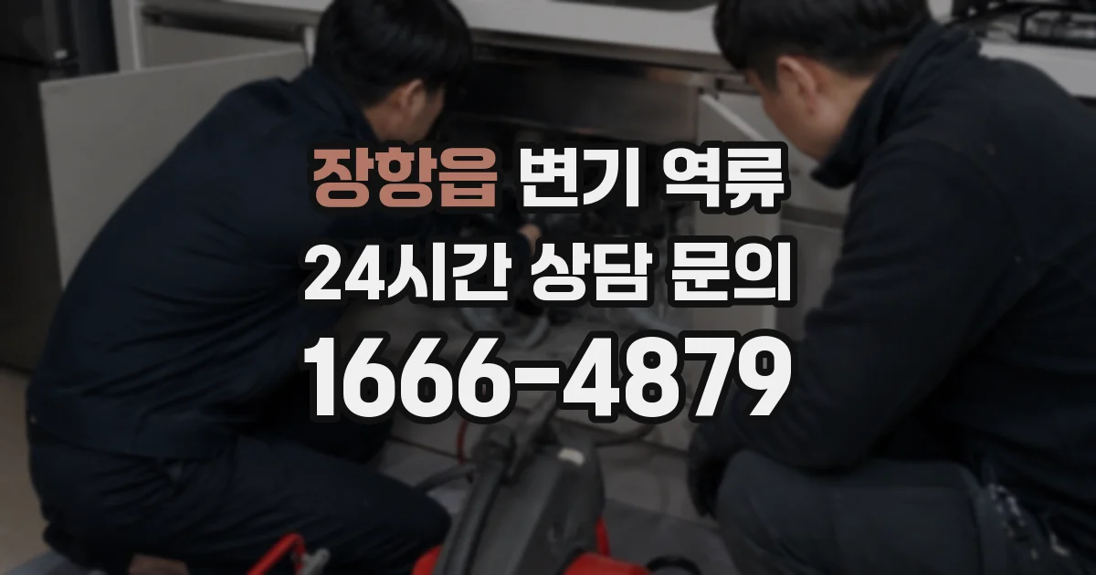 장항읍 변기 역류