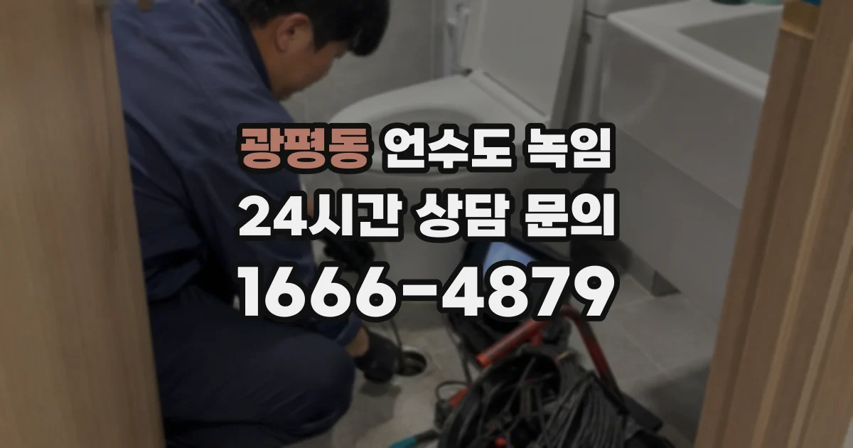 광평동 언수도 녹임