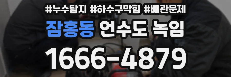 잠홍동 언수도 녹임