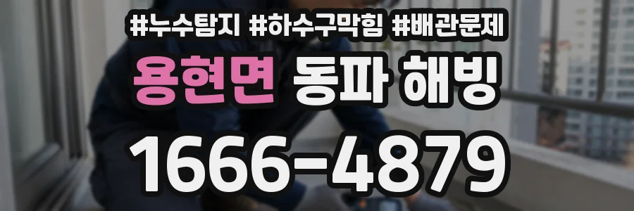용현면 동파 해빙