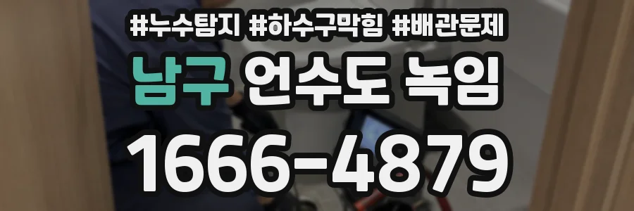남구 언수도 녹임