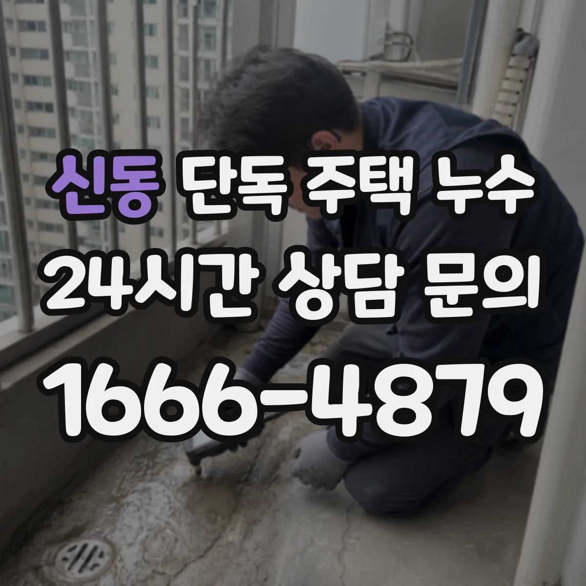 신동 단독 주택 누수