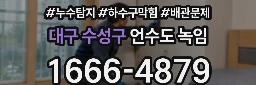 대구 수성구 언수도 녹임
