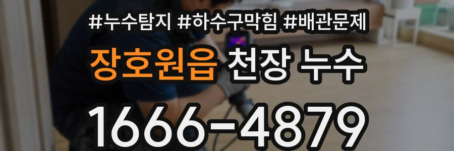 장호원읍 천장 누수
