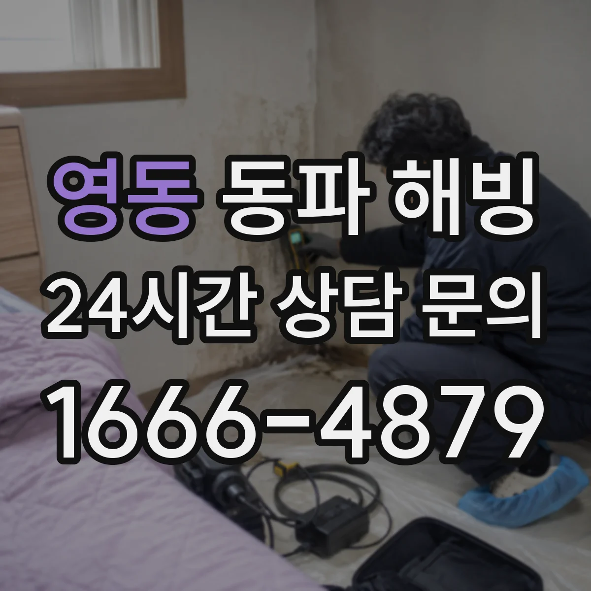 영동 동파 해빙