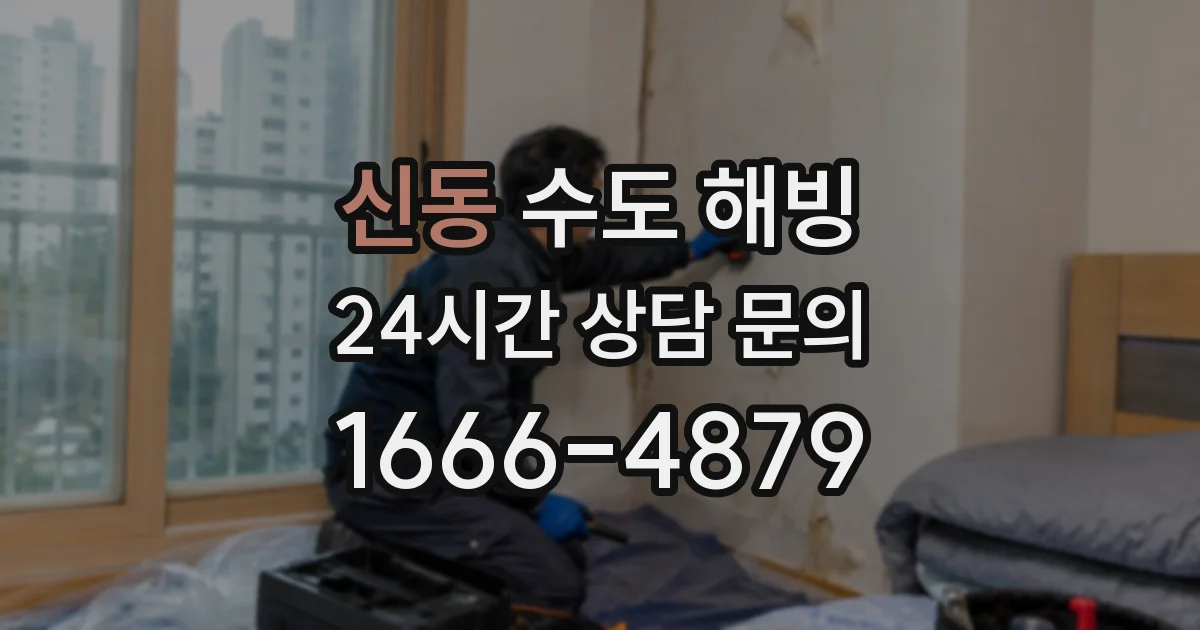 신동 수도 해빙