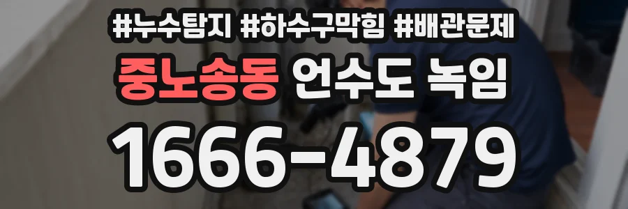 중노송동 언수도 녹임