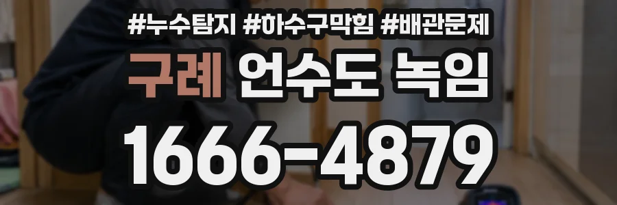구례 언수도 녹임