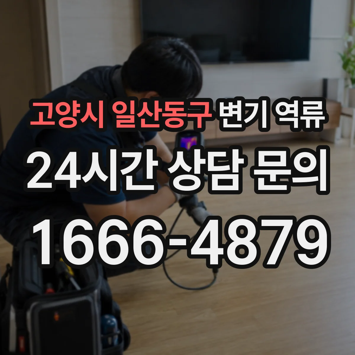 고양시 일산동구 변기 역류