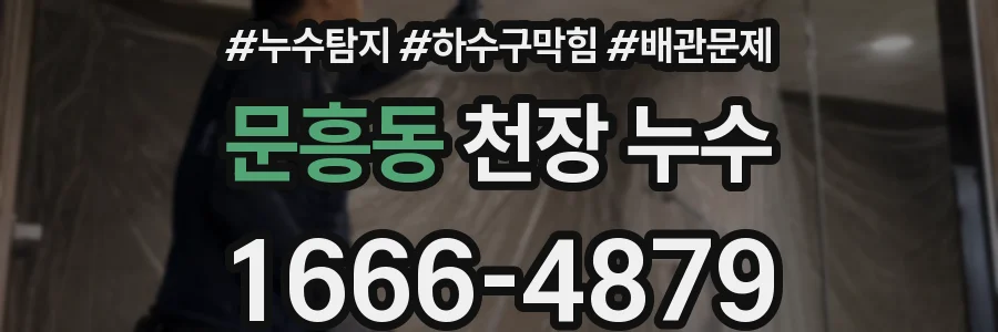 문흥동 천장 누수