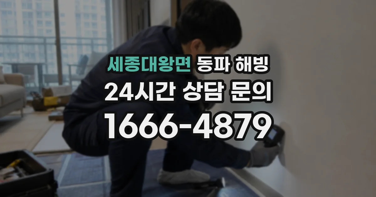 세종대왕면 동파 해빙