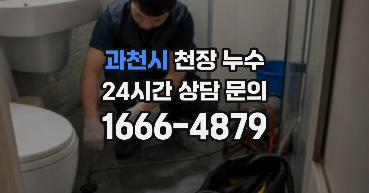 과천시 천장 누수