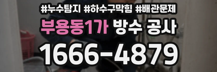 부용동1가 방수 공사