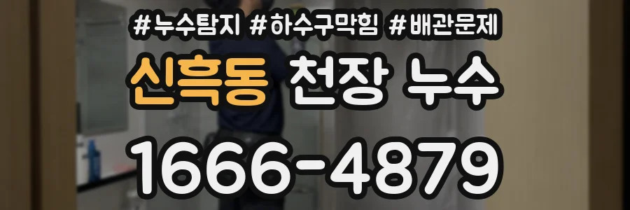 신흑동 천장 누수