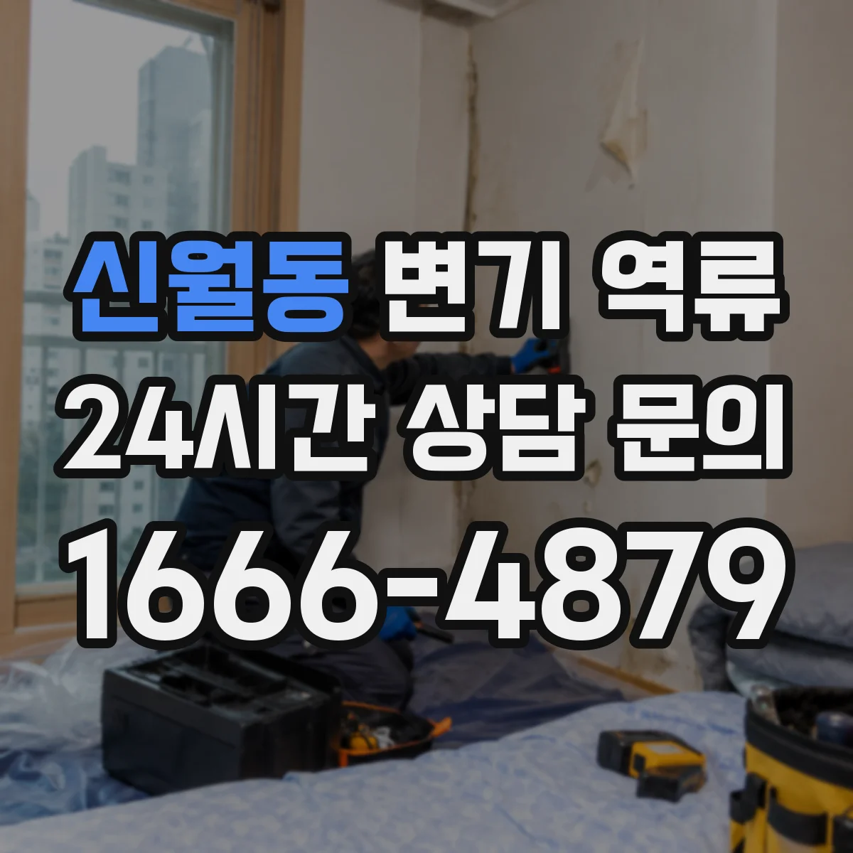 신월동 변기 역류