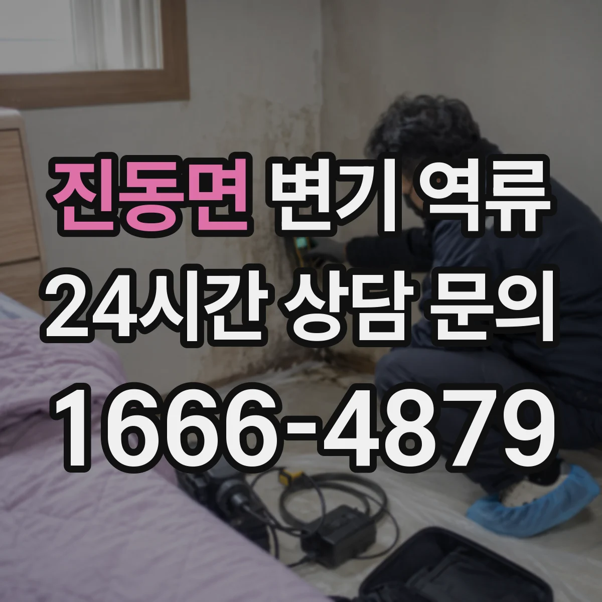 진동면 변기 역류