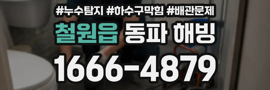 철원읍 동파 해빙