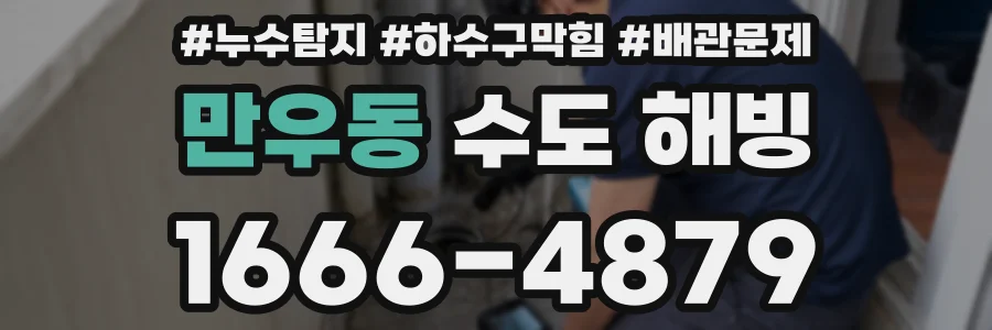 만우동 수도 해빙