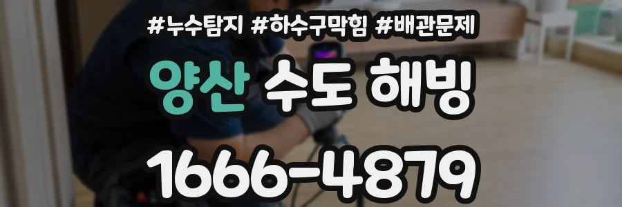 양산 수도 해빙
