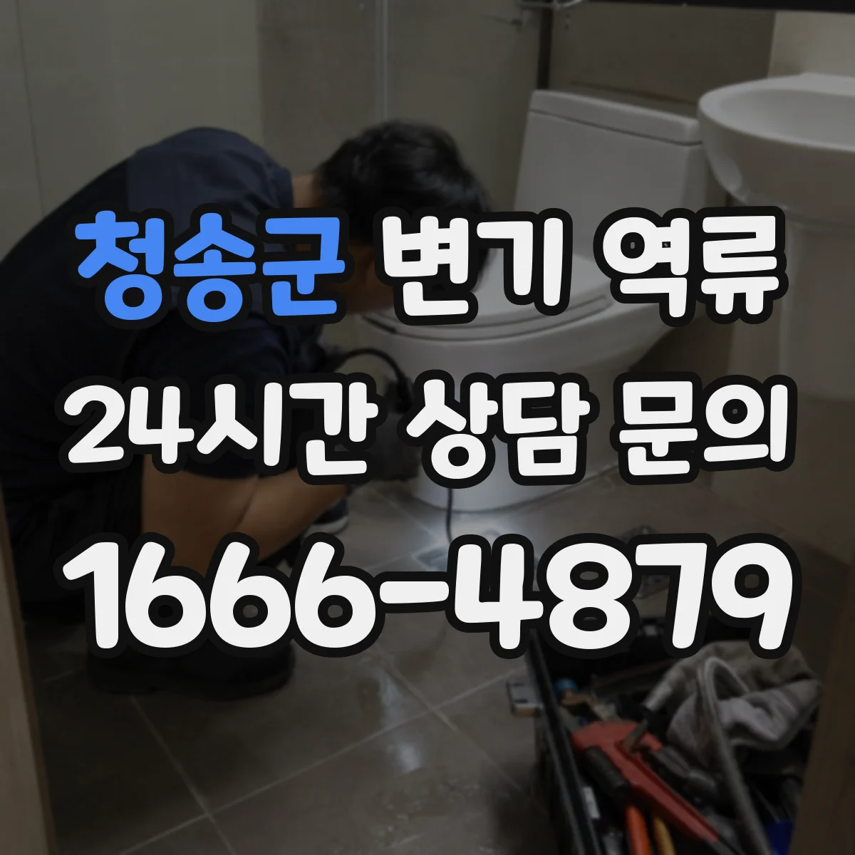 청송군 변기 역류