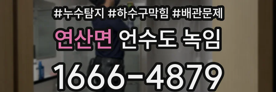 연산면 언수도 녹임