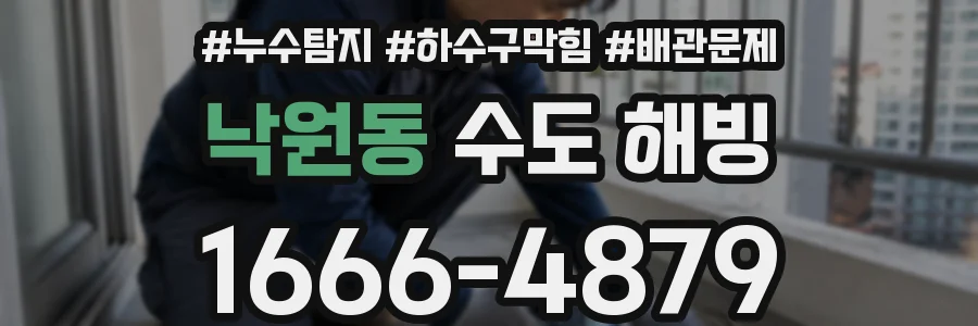 낙원동 수도 해빙