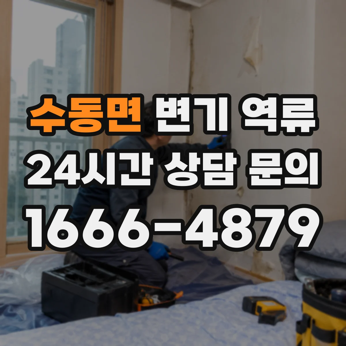 수동면 변기 역류