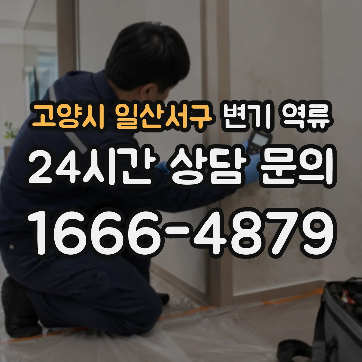 고양시 일산서구 변기 역류