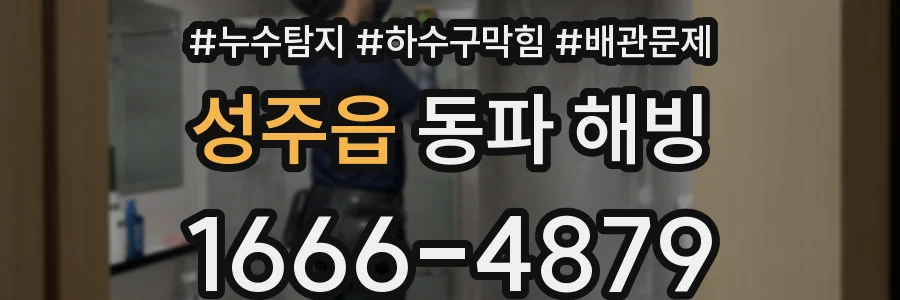 성주읍 동파 해빙