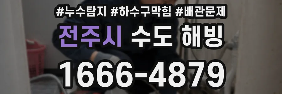 전주시 수도 해빙