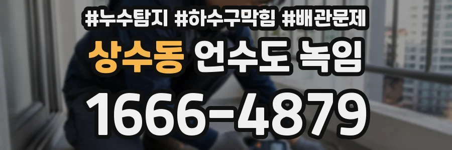 상수동 언수도 녹임