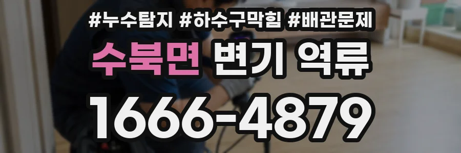 수북면 변기 역류