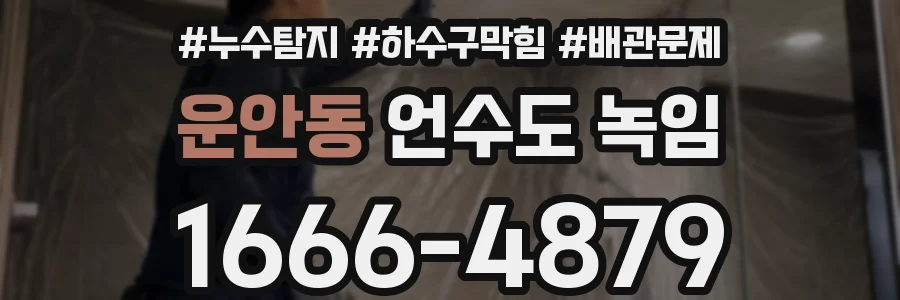 운안동 언수도 녹임