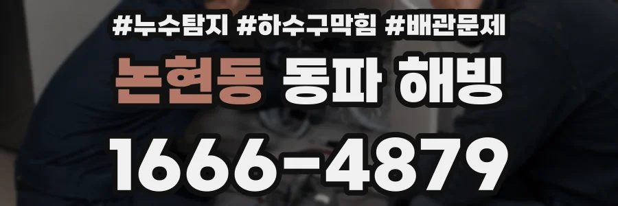 논현동 동파 해빙