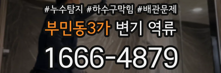 부민동3가 변기 역류