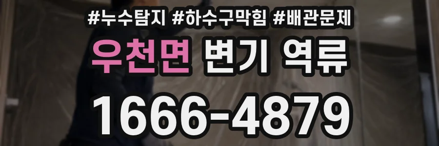 우천면 변기 역류