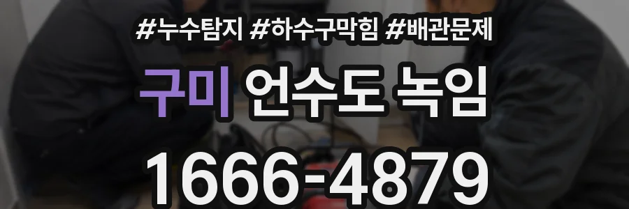 구미 언수도 녹임