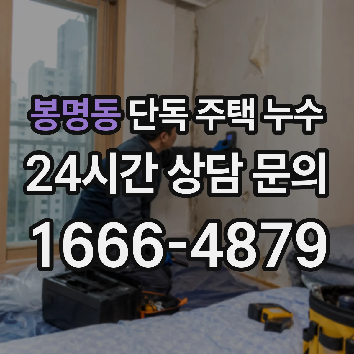 봉명동 단독 주택 누수