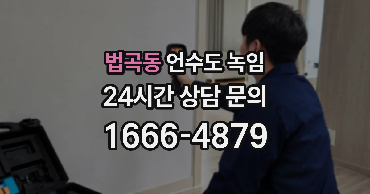 법곡동 언수도 녹임